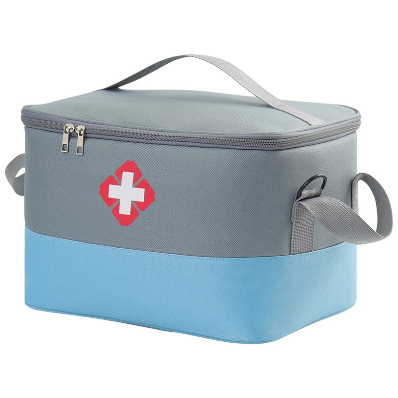 Household Large Capacity Medicine Storage Bag Portable Medical Kit Home First Aid Kit Survival Bag Emergency Bag Waterproof