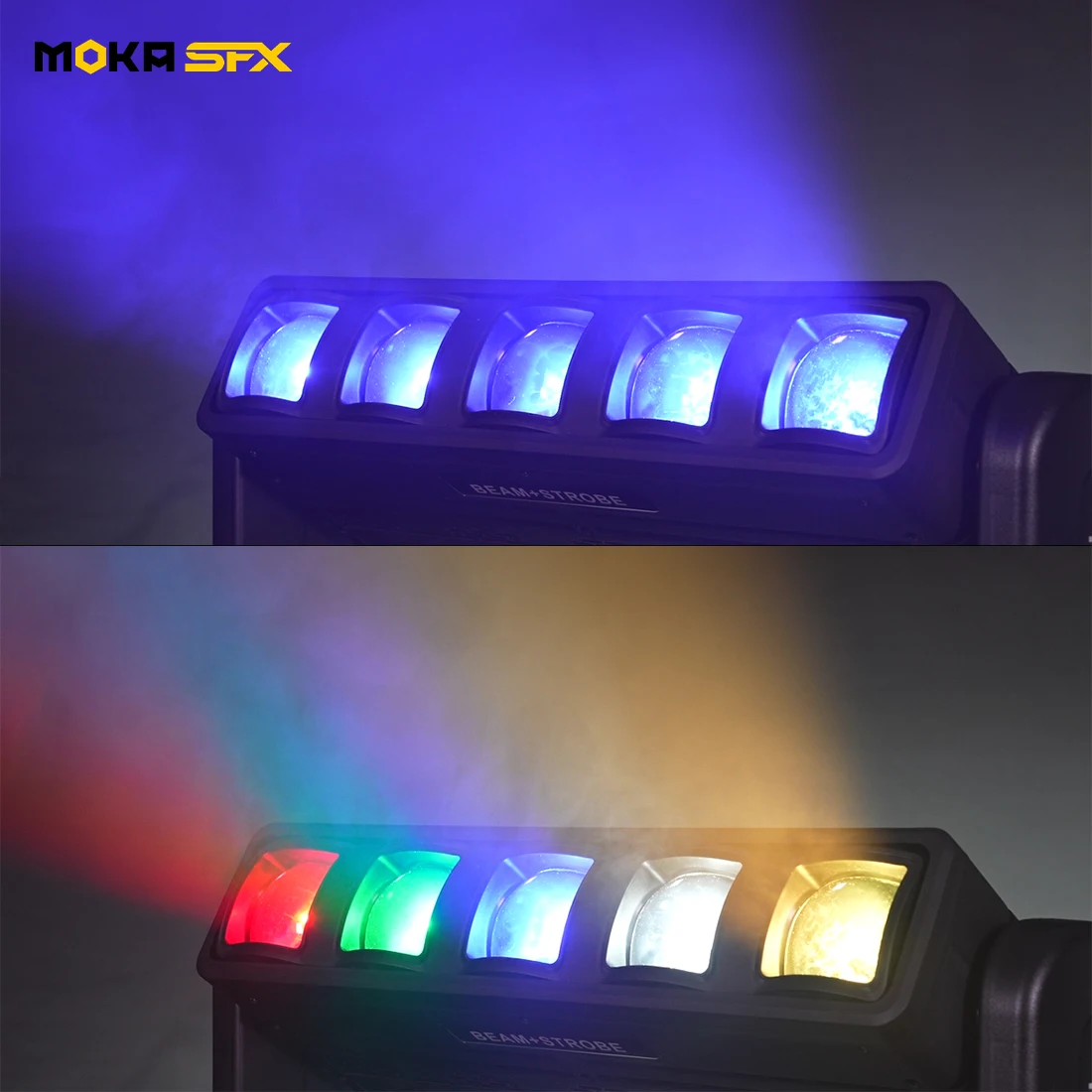 

MOKA SFX Infinite 5x60w LED Disco Light Moving Head Zoom Wash Strobe Beam Pixel Control RDM DMX DJ Lighting Professional