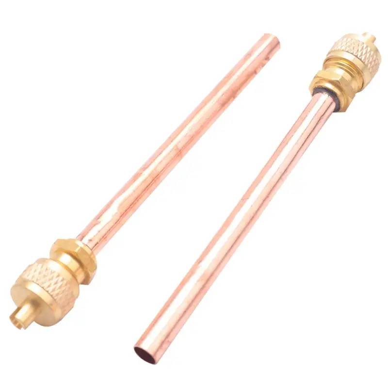 AEE3-6X 10 Valve 1/4 Inch SAE X 1/4 Inch OD X 4 Inch Stem Core AC Refrigeration