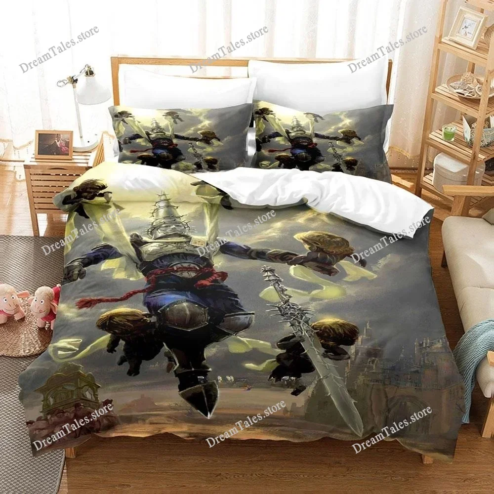 

Game Blasphemous Gamer Bedding Set Boys Girls Twin Queen Size Duvet Cover Pillowcase Bed Kids Adult Home Textileextile741