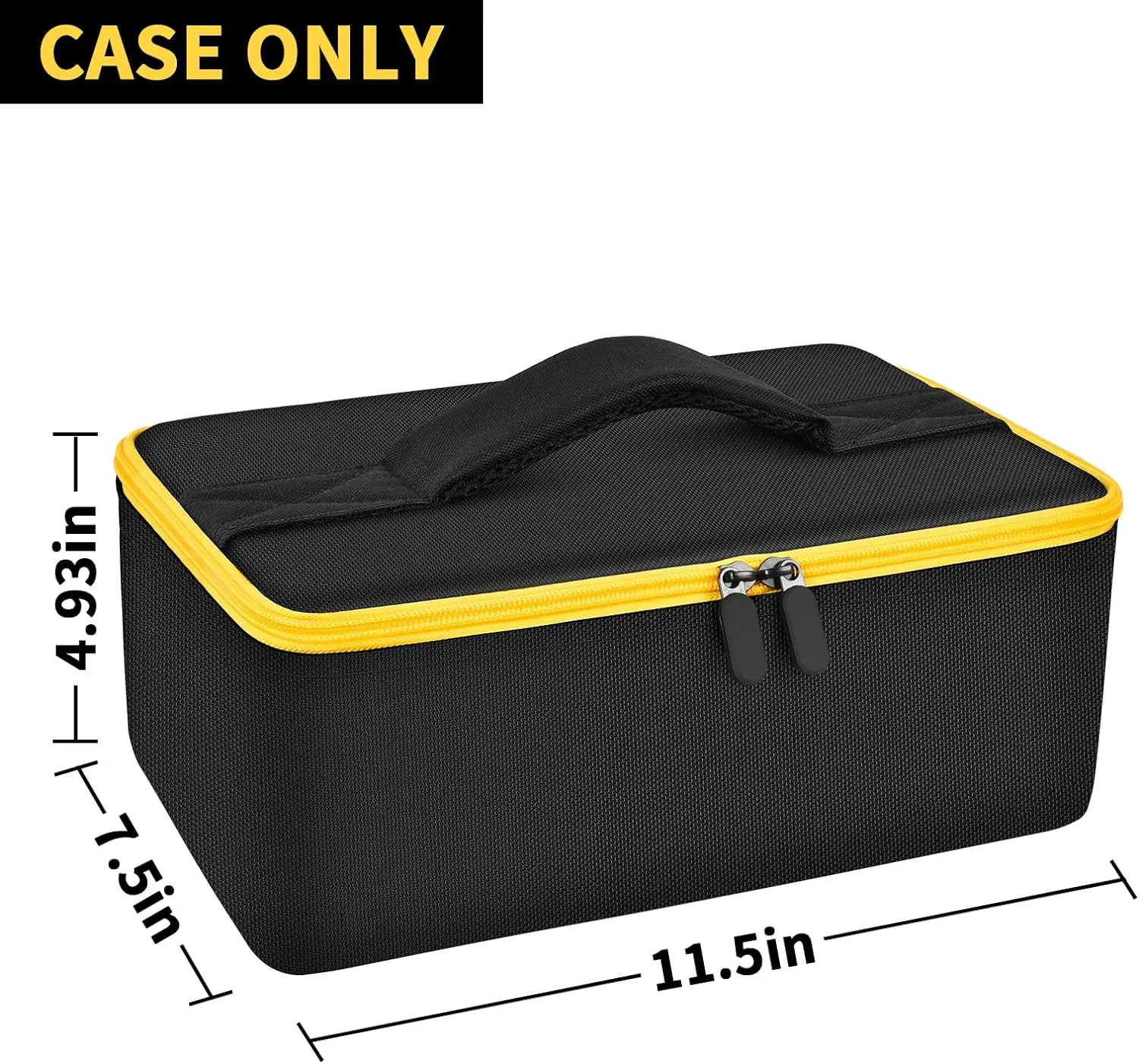 Bag Compatible with DEWALT 20V MAX Cut Off Tool 3 in 1 Brushless (DCS438B), Storage Case Carrying Holder Organizer