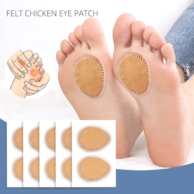 

Felt Calluses Corn Pad Protectors Patch Calluses Plantar Warts Plaster Medical Sticker Toe Protector Corn Bunion Patch Foot Care