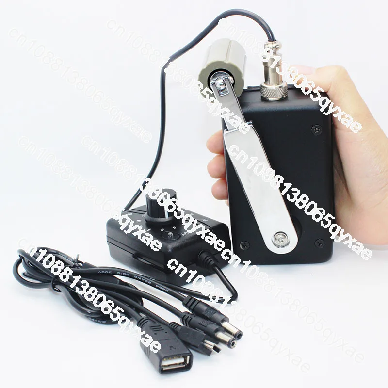 30W/28V Portable Dynamo Phone Charger Military 30W/0-28V Hand Crank Generator Outdoor Mobile Phone Computer Charging