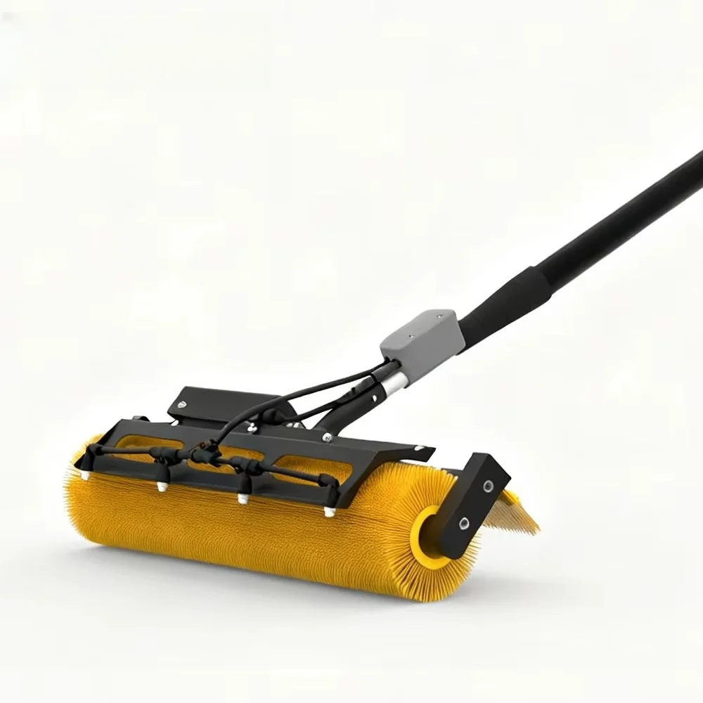 Solar Panel Rotating Brush Solar Cleaning Machine Window Cleaning Kit Reusable Tools Panel Cleaning Toolset