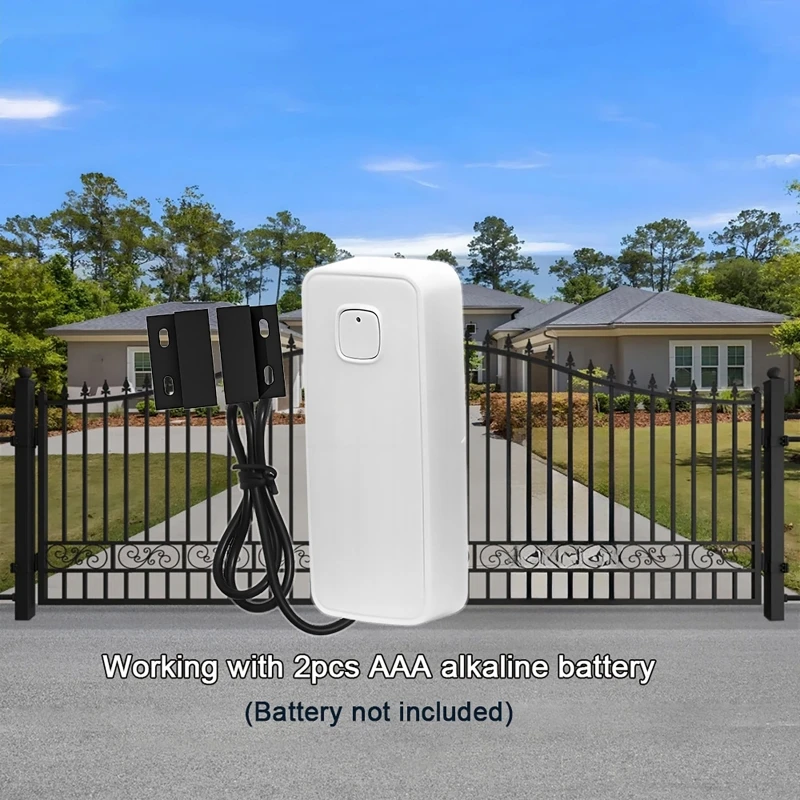 Smart Door Window Magnetic Detector WIFI Security Alarm Open Closed Detector Alarm Sensor for Home Anti-theft
