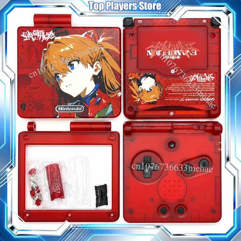 GBA SP Gehäuse Game Boy Advance SP Ersatzgehäuse Bedrucktes Custom DIY-Gehäuse für Retro-Handheld-Spielkonsole Geschenke