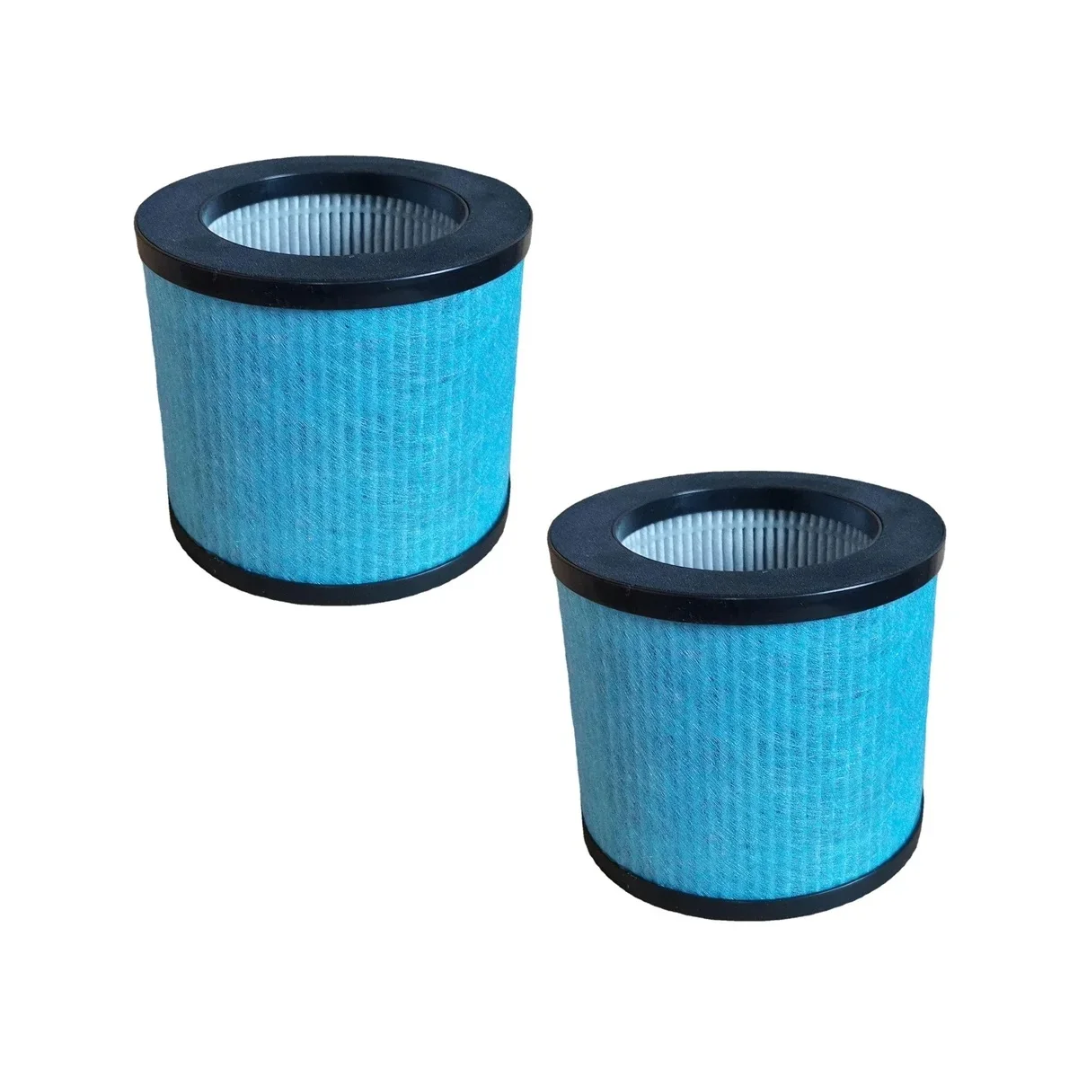 3-In-1 H13 True HEPA Filter Replacement For TOPPIN TPAP002 HEPA Air Purifier Comfy Air C1, Part TPFF002, 2 Pack