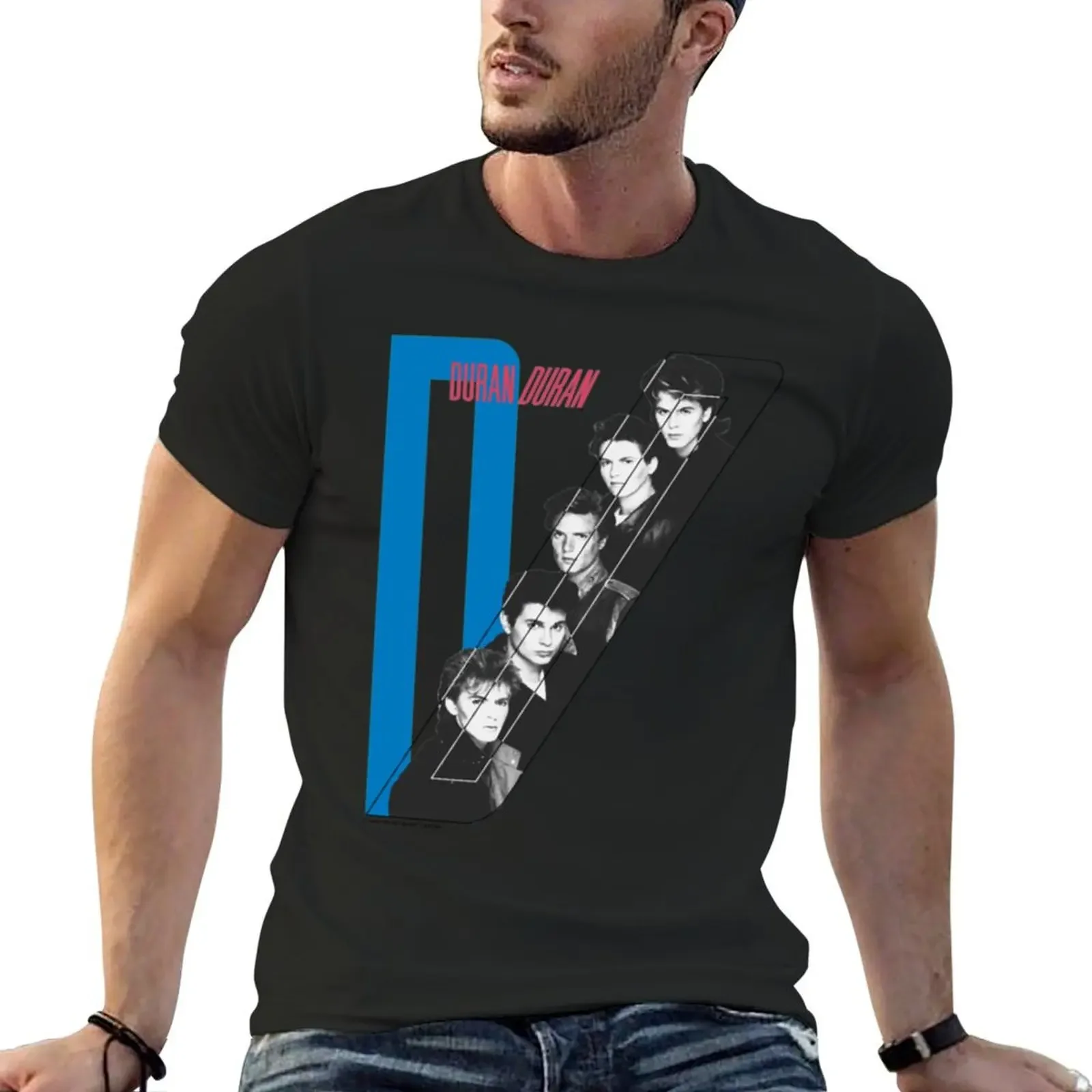 

Dúràn Dúràn band vintage T-Shirt anime clothes customizeds shirts men graphic