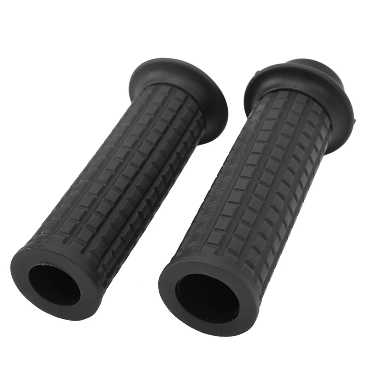 Motorcycle 22mm Handlebar Throttle Grips Left Right Side for GY6 50cc 80cc 125cc 150cc Motorcycle Handlebar Black