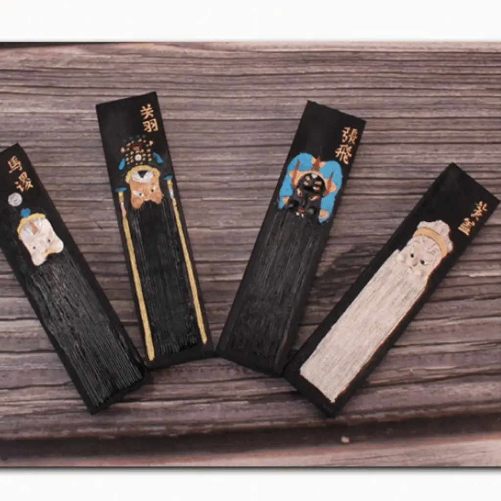 Top Notch Chinese Writing Ink And Elegant Calligraphy Solid Ink Sticks Featuring Opera Themes Chinese Calligraphy