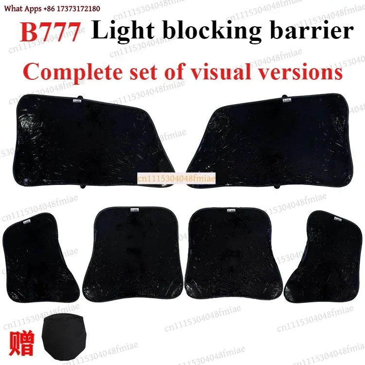 B777 Complete Set Visible Invisible Sunshade Blocks Aircraft Cabin Window Accessories Aviation Supplies