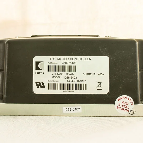 

Dc Controller Motor Driver 48v Discount Price For Sale 1268-5403 Original Curtis Brand