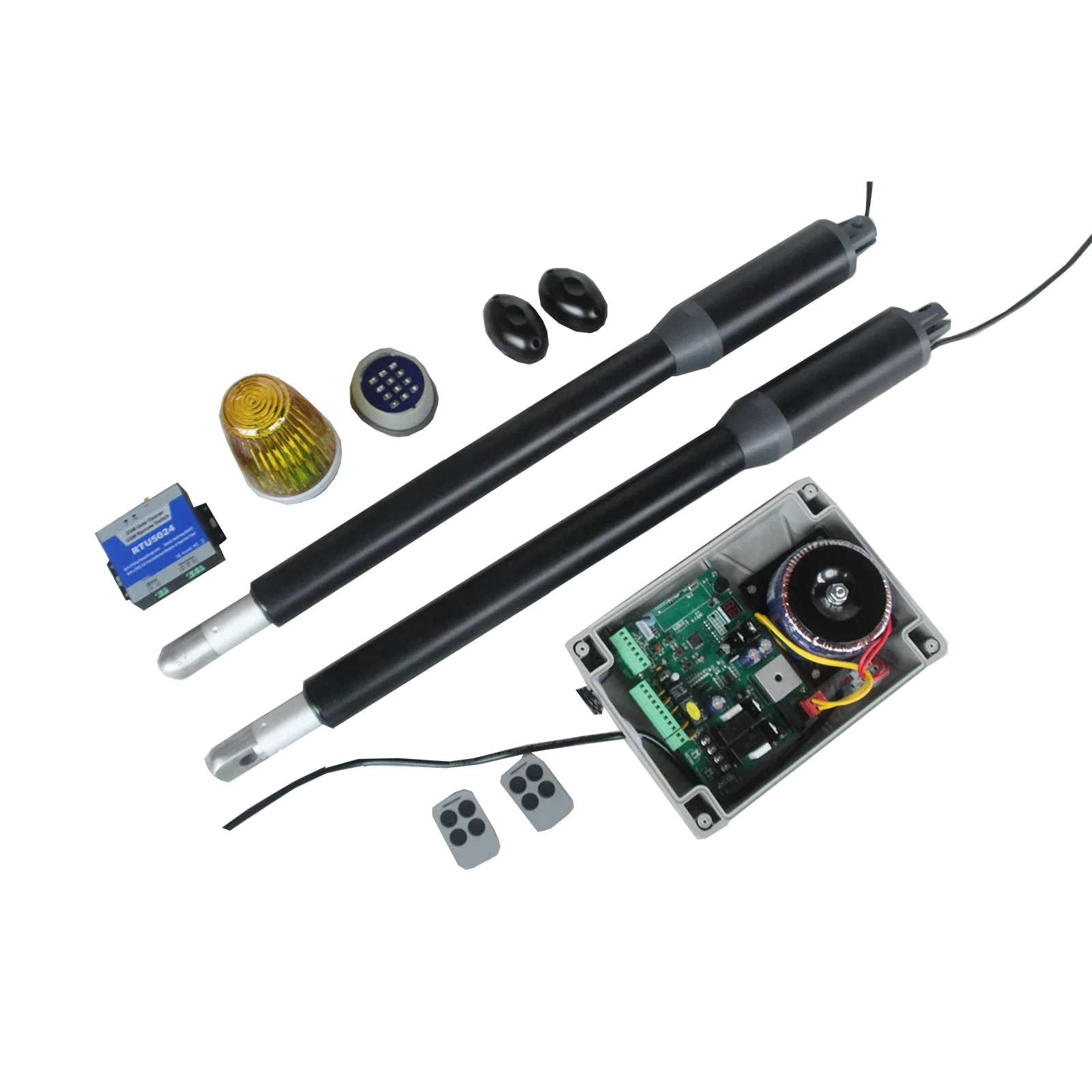 Beliebtester, leicht anhebbarer Drehtormotor, automatische Torantriebe, komplettes Hardware-Kit, Arm-Schwenköffner