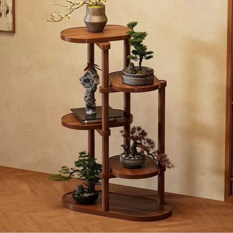Pot White Plant Stand Multiple Flower Wood Display Plant Stand Corner Wall Muebles Para Plantas Home Decoration Accessories