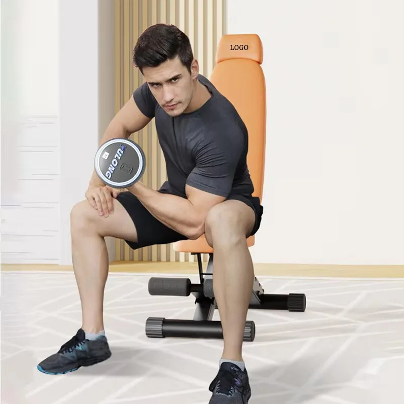 Professional Multifunctional Home Folding Fitness Chair Dumbbell Bench Flying Bird Sit-Up Board Bench Press Bench Abdominal