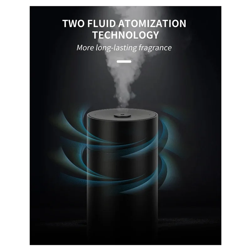 

120Ml Aluminum Aromatherapy Anhydrous Essential Oil Diffuser Suitable For Home Offices And Hotels EU Plug
