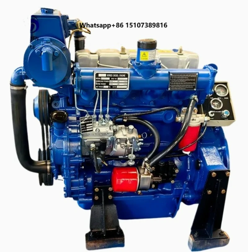 Engine ZH4100C Marine Engine 4cylinders Small Marine Boat Engine