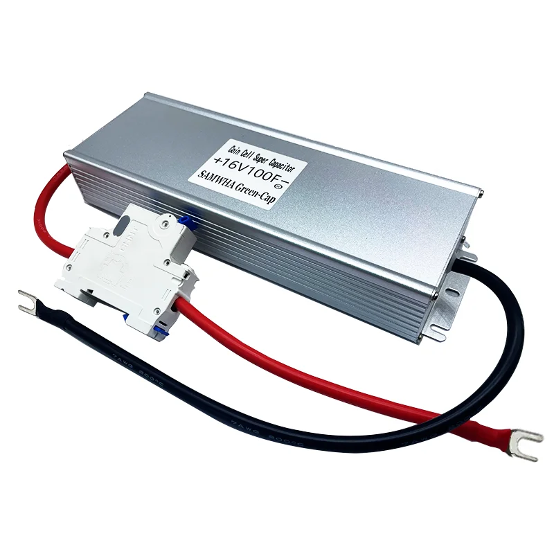 1Set SAMWHA Green-Cap 16V100F Automobile Rectifier Module 2.7V600F Winter Ignition Kit For Backup Power Supply Large Capacity