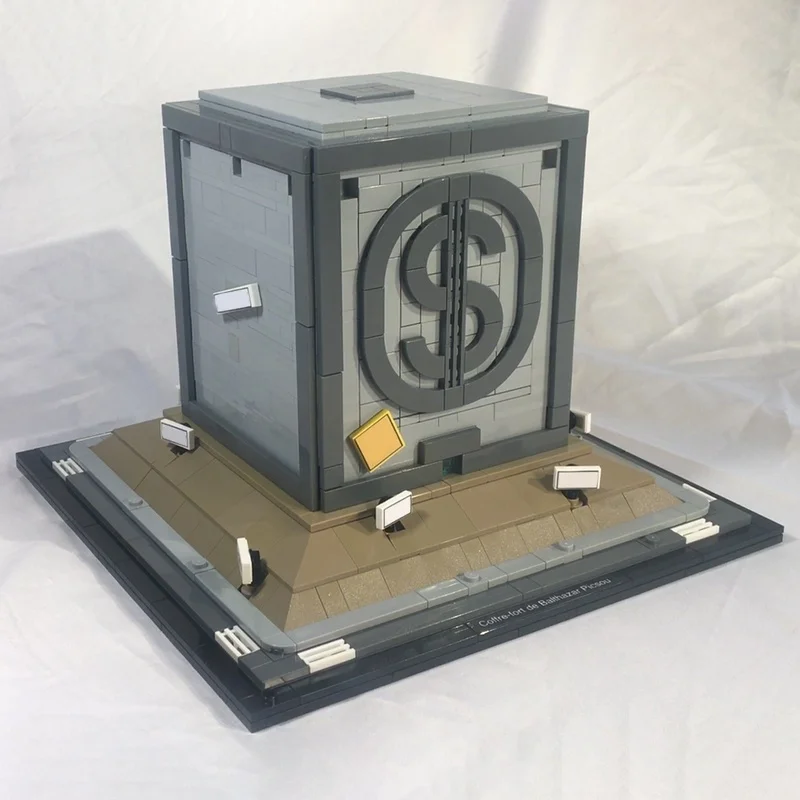 1767 قطعة MOC البخيل McDuck S المال بن نموذج اللبنات العمارة تجميع لعبة الإبداعية الاطفال هدية الكريسماس عيد ميلاد #3