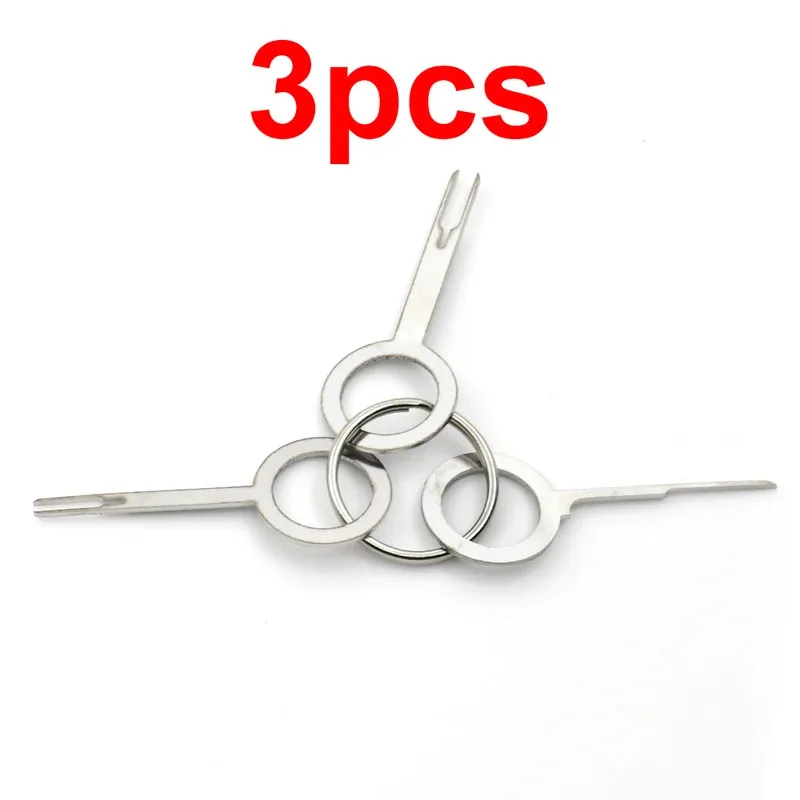 3-91Pcs Car Plug Puller Key Car Terminal Disassembly And MainTenance Tool Wire Crimping Connector Pin Puller Kit
