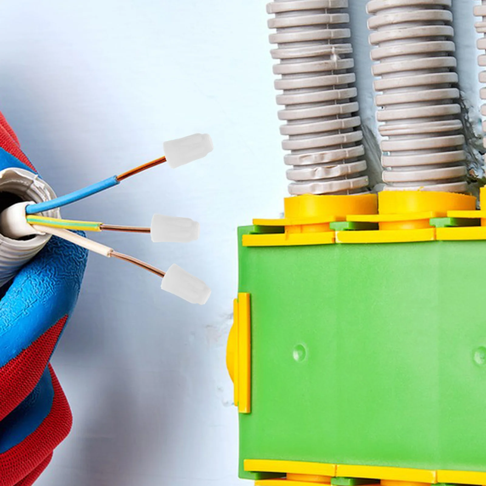 

20Pcs Wire Caps High Temperature Electrical Connectors Nuts for Ovens Heaters Ceiling Fans Wire Cap