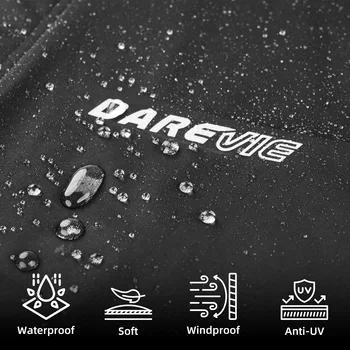 DAREVIE Jackets For Man Waterproof Anti UV Soft Men's Jackets Windproof Light Soft Anti Slip Raincoat Outdoor Cycling Jacket Man 2