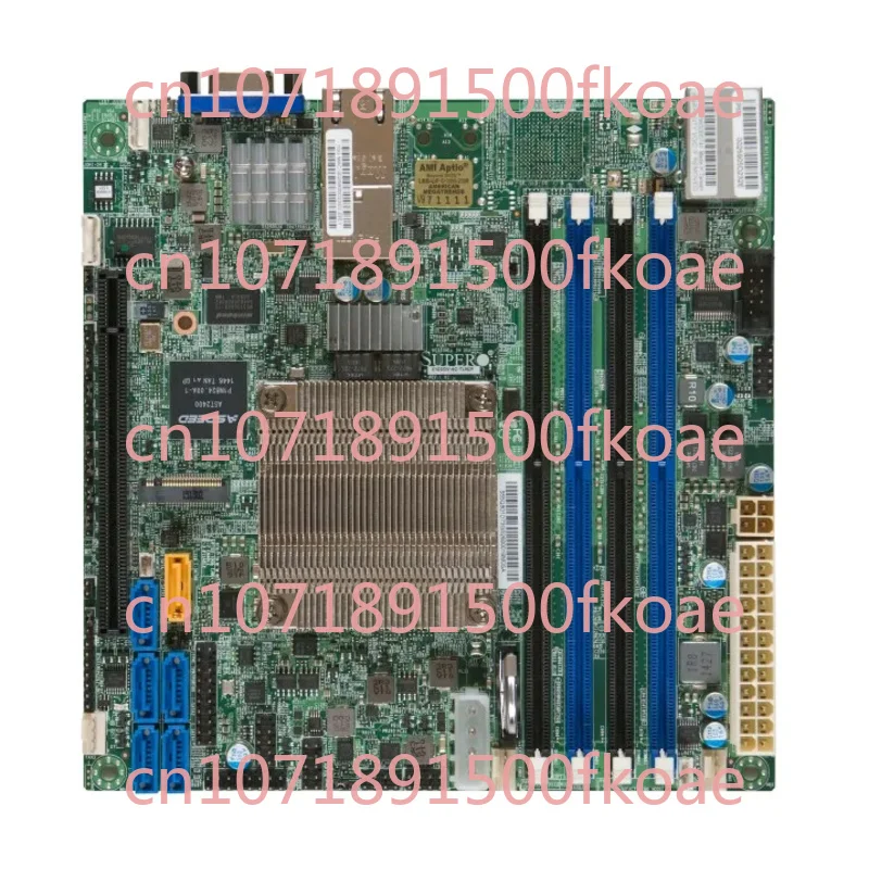 X10SDV-4C-TLN2F Server ITX Motherboard, XEON D1521 Dual 10 Gigabit Ethernet Port Qunhui NAS