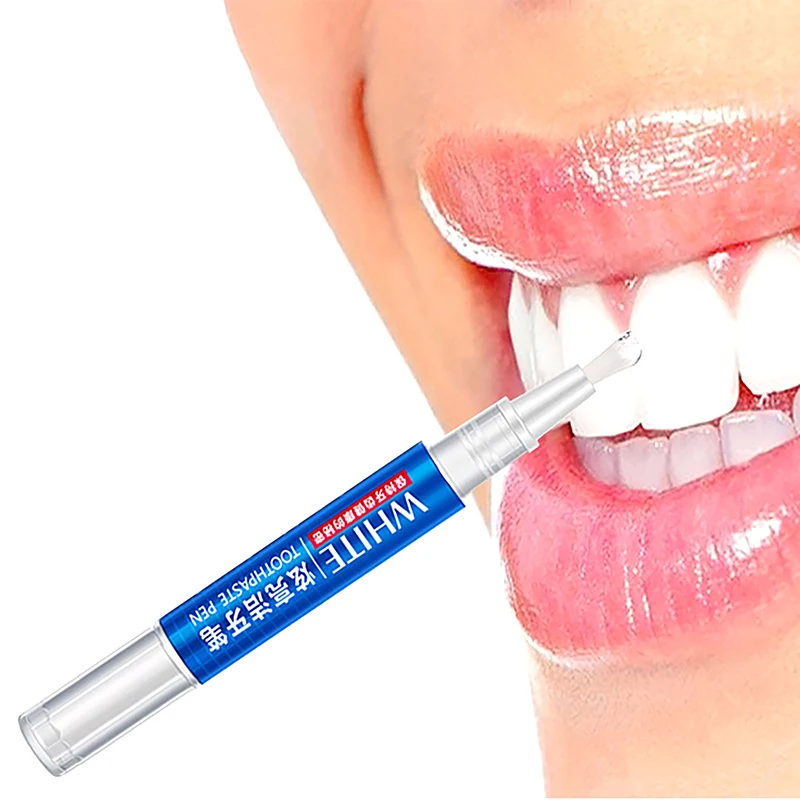 1/2/5PCS Teeth Whitening Stain Remover Brightening Gel Pen Effective Remove Plaque Stains Oral Teeth Care Pen Teeth Whitening