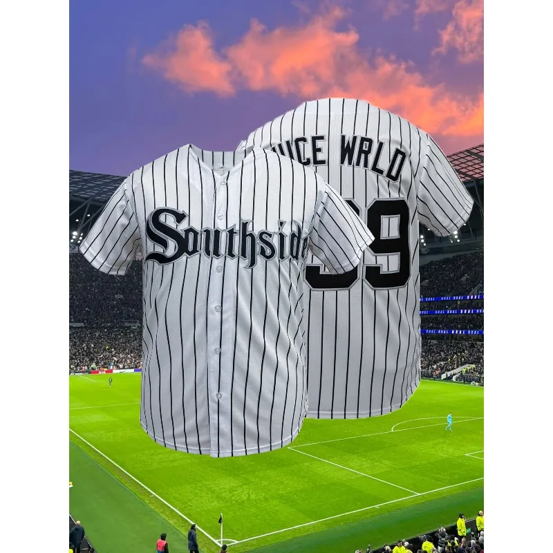 

Мужская бейсбольная майка # Бейсбольная рубашка 99, слегка эластичная дышащая спортивная форма с вышивкой для тренировок, соревнований, вечеринки