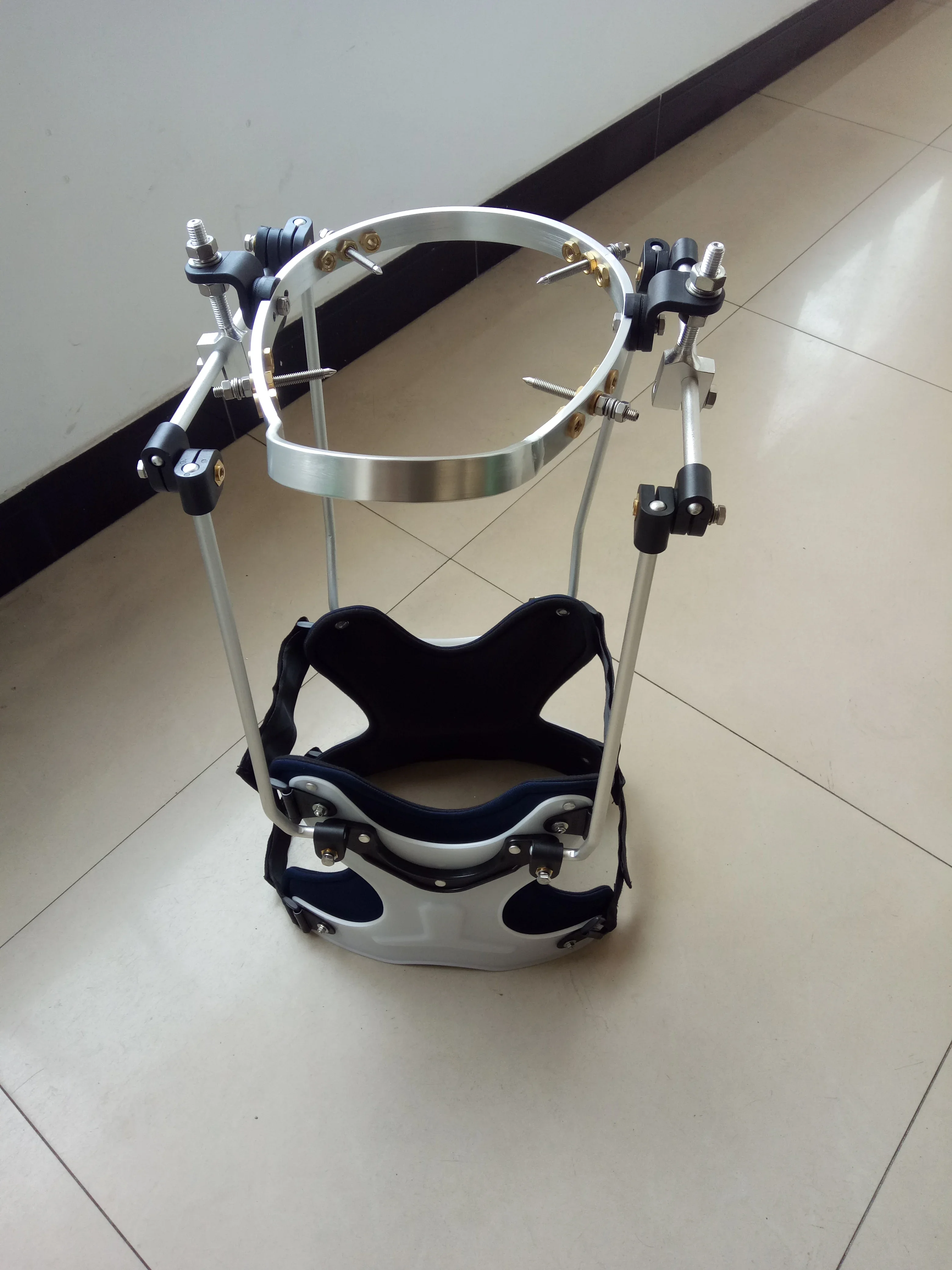 Uso médico de la cirugía del instrumento pedico ortopédico médico de la abrazadera del chaleco del halo FM-TJ-003