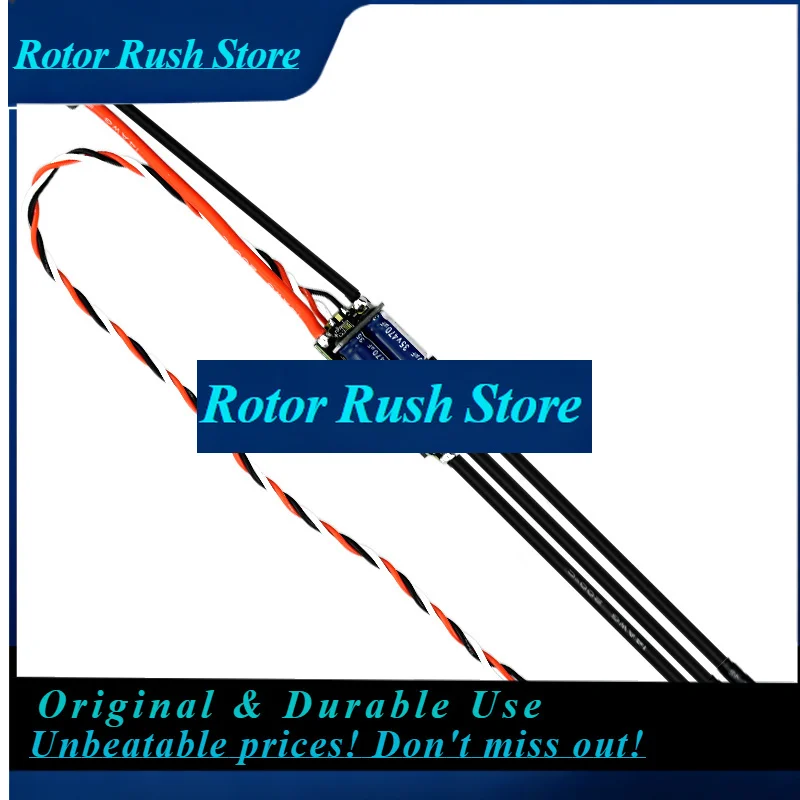 RoRuSSequre 120a 28120 Brushless Electric Speed Controller Support 128khz Pwm Frequency For Fpv Racing Drone Climbing Vehicles R