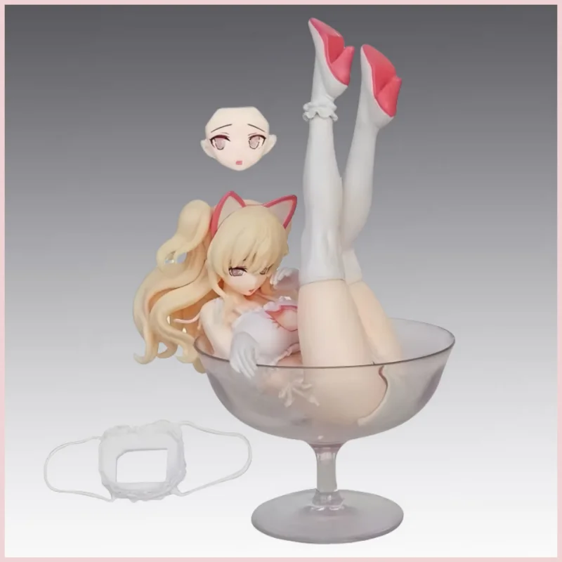 

Hot Skytube Blade Illustration By Cat Ear Girl Action Figure Duplicate Edition Adult Figure Collectible Model Ornaments Toys