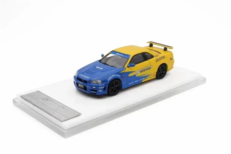 Stance Hunters 1:64 Skyline GTR R34 Modellino di auto