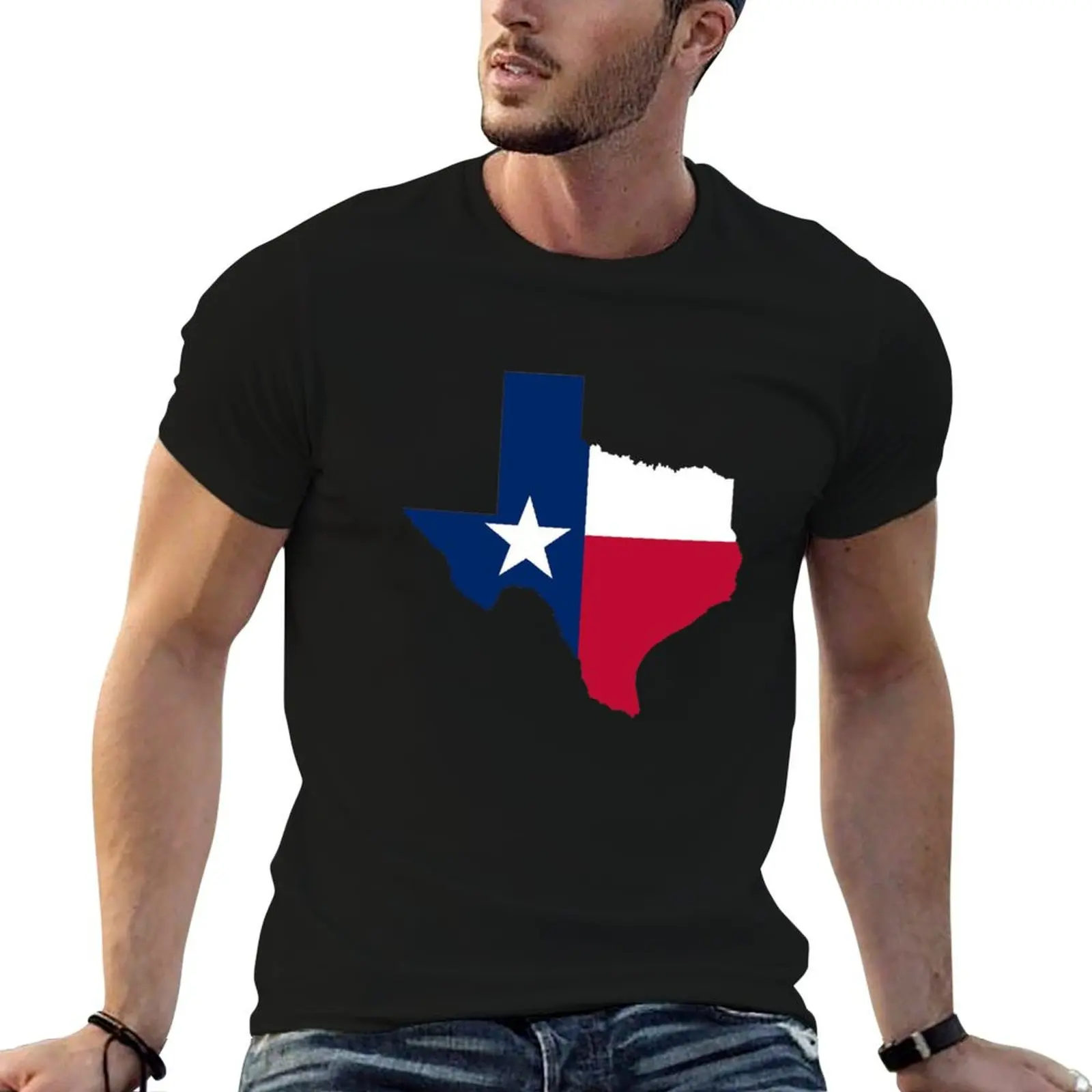 

Texas Flag Premium T-Shirt tops shirts graphic tees plus size men clothing