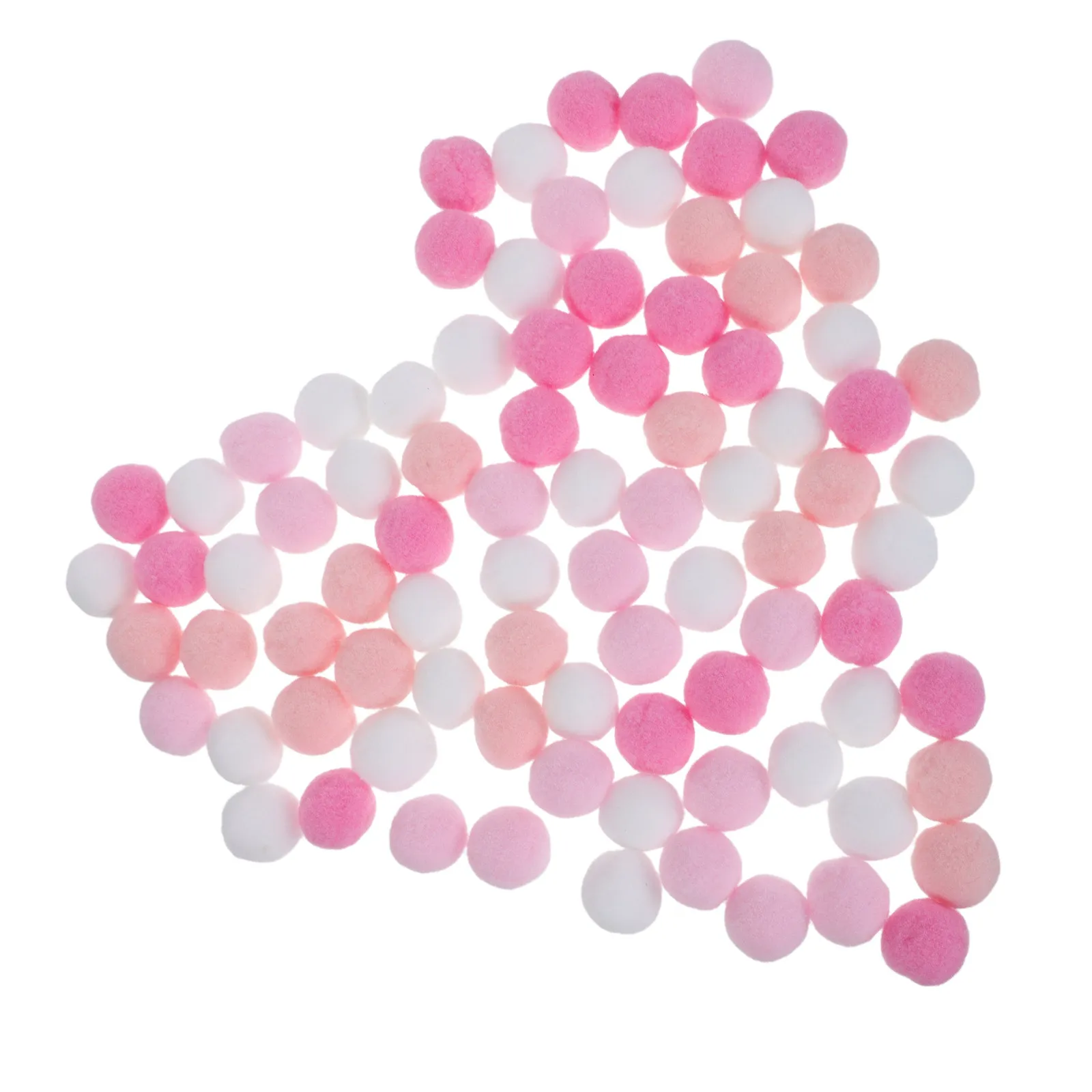 

200 шт. маленьких помпонов из полиэстера, мини-помпоны пастельных оттенков, идеально подходят для поделок, оптом, разноцветные, для украшения вечеринок