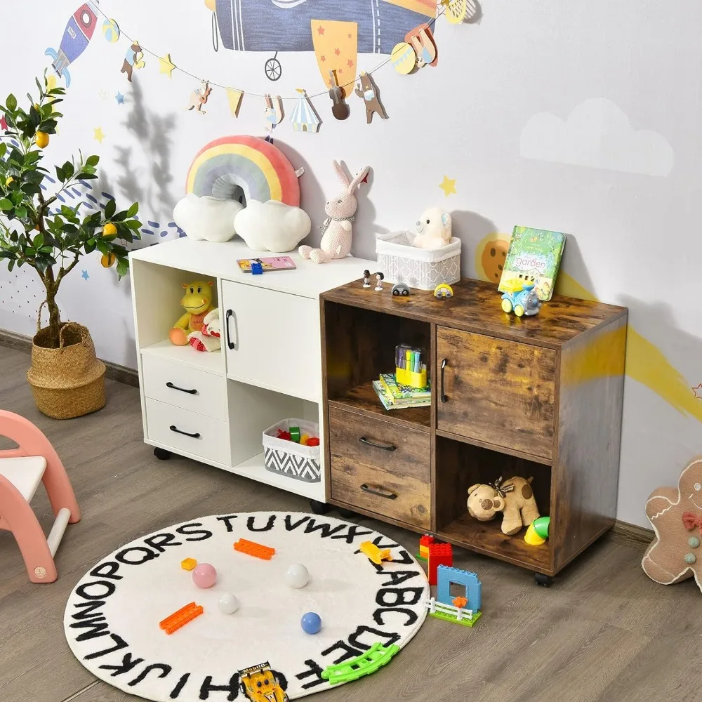 Armario de almacenamiento, café