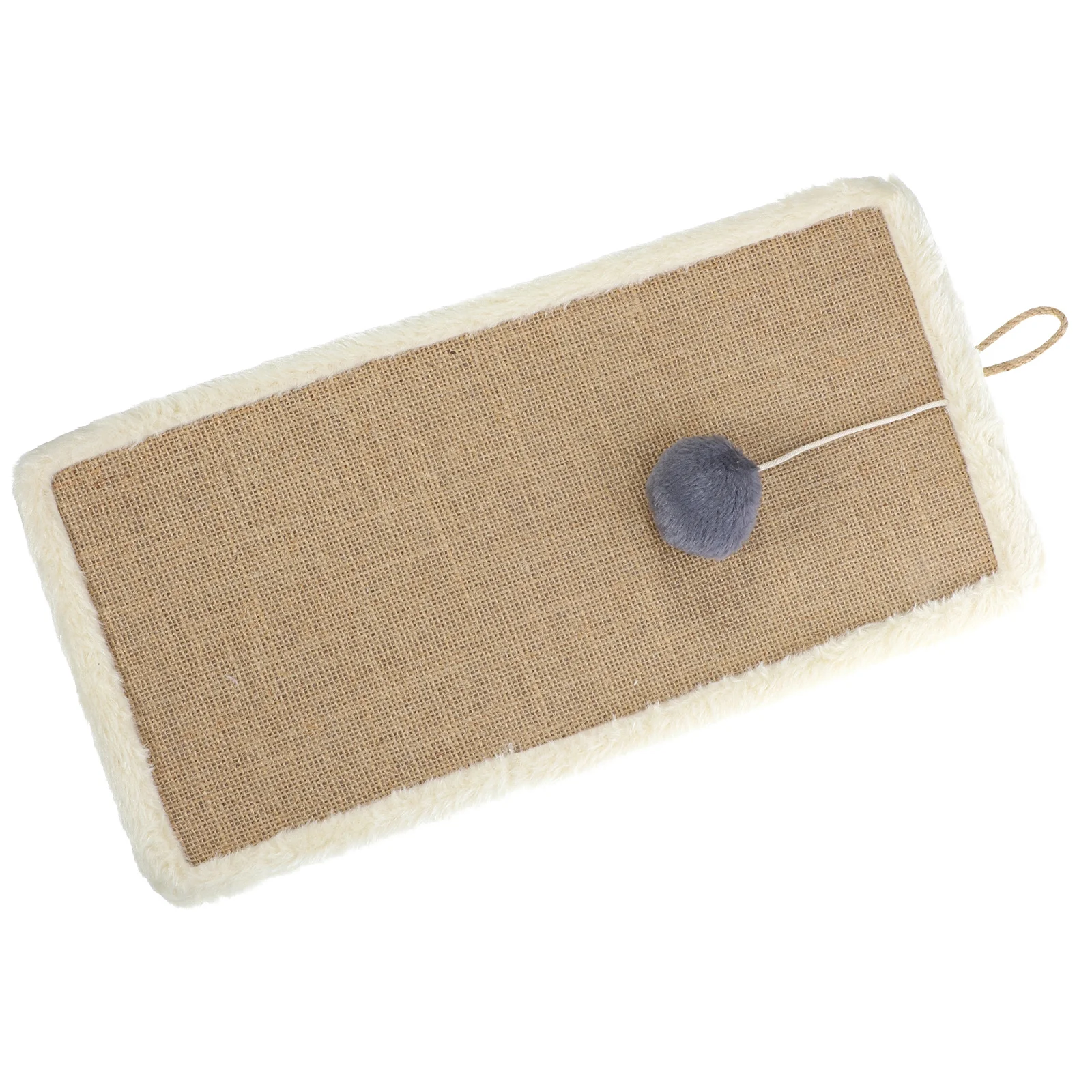 

Natural Sisal Cat Scratching Board Wear-Resistant Mat Indoor Cats Floor Supply Sisal Cat Scratching Board Floor Scratch Pad