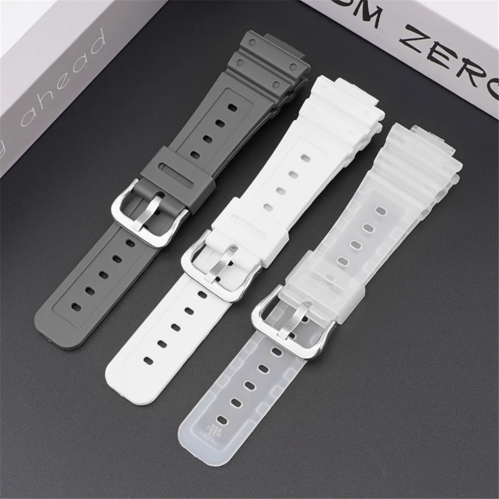 Pulseira de borracha macia para casio G-SHOCK dw5600 5000 5030 5700 GW-6900 gwm5610 GA-2100 esporte pulseira relógio pulseira tpu