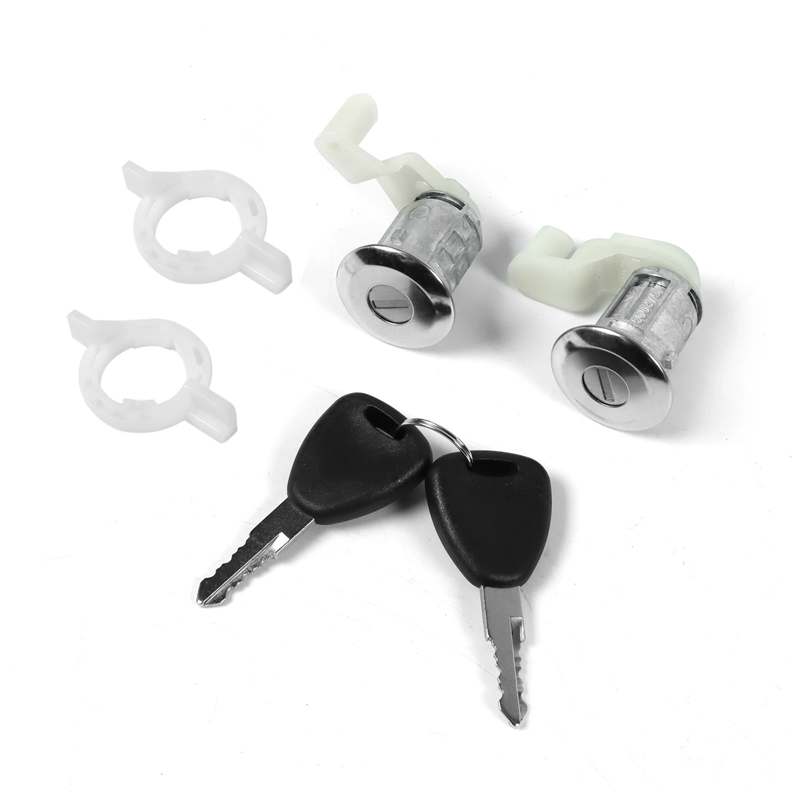 

Lock Cylinder W/2 Keys FOR Renault Clio Master Megane Scenic 7701472806 7701471219 Door Kit