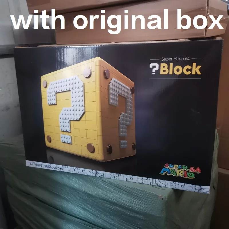 

With Original Box Mark Block Send A Friend 2064PCS Compatible 71395 Built Game Props Model Educational For Children Gifts