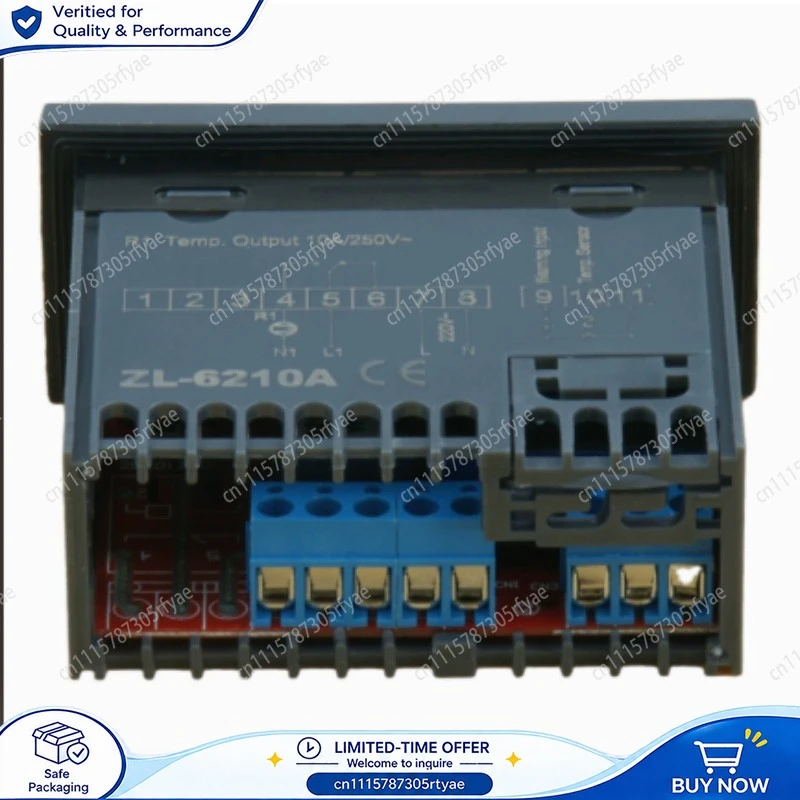 ZL-6210A Temperature Controller Digital Thermostat Smart Temperature Control Instrument Heating Cooling Controller