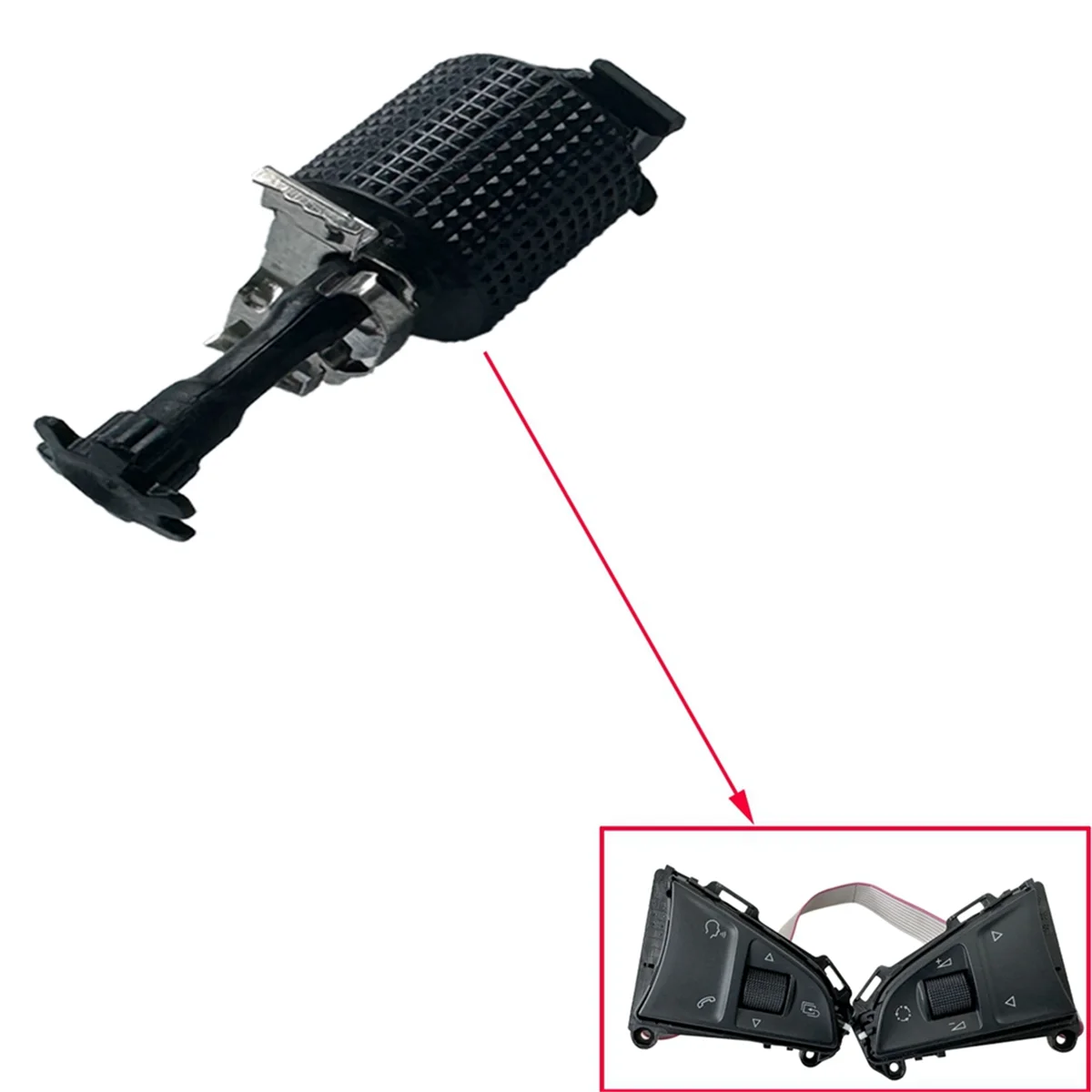 عجلة القيادة متعددة الوظائف زر التبديل الأسطوانة ل3 A7 سوبيرب Mk3 فابيا رابيد