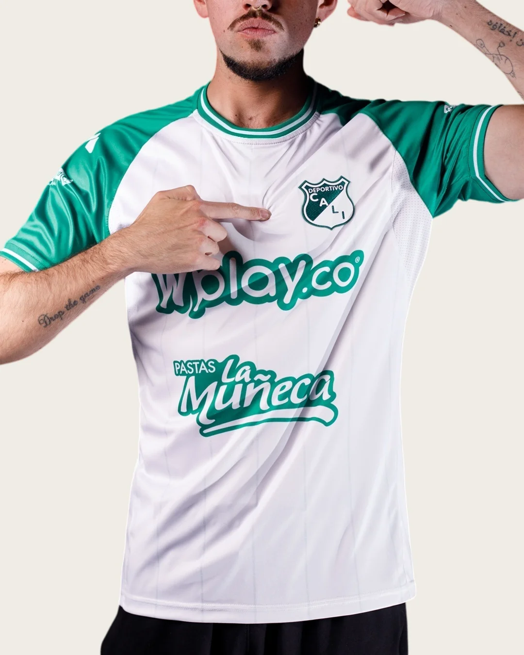 Deportivo Cali Trikot 2026-27 Kolumbien Familien-Outfits Fußballshirt Sommer Lässiges Fußball-T-Shirt Erwachsene Kinder Kleidung – Detail 1