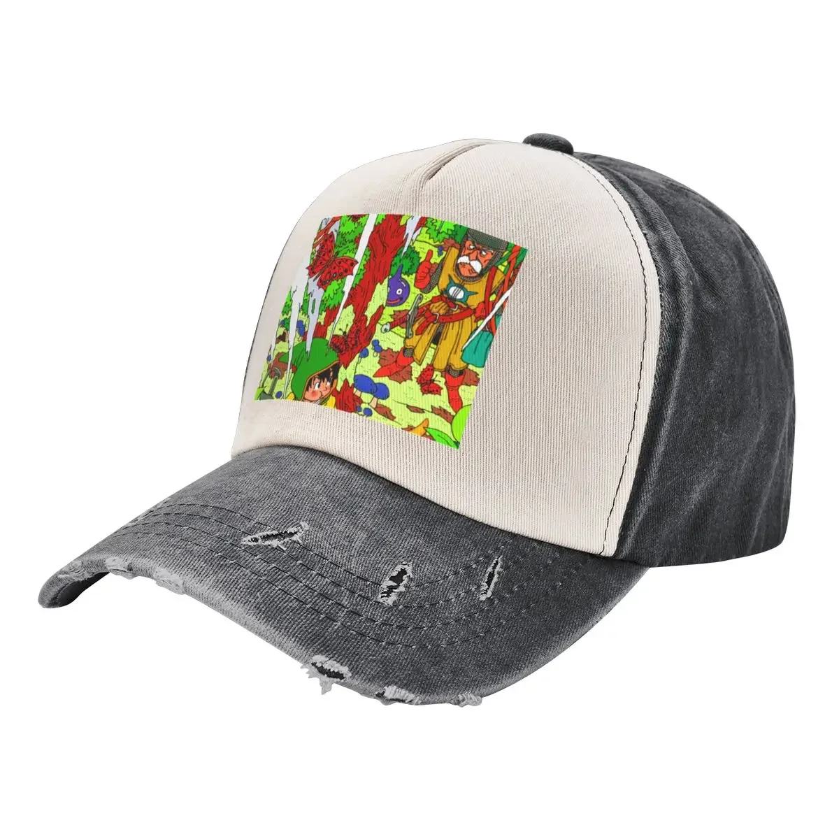 

Dragon Quest VII Artwork XY-16 Baseball Cap hard hat Fishing cap For Women Men's