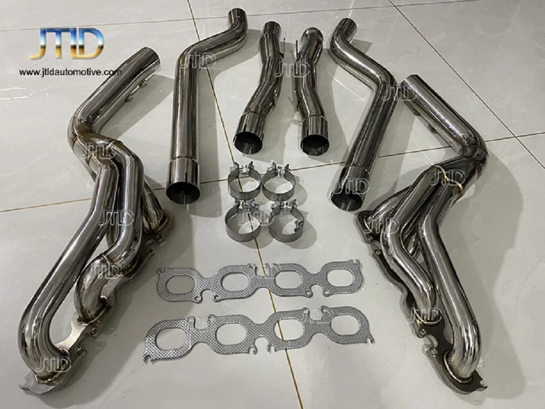 JTLD high performance Longtube Headers downpipe For W204 AMG M156 C63