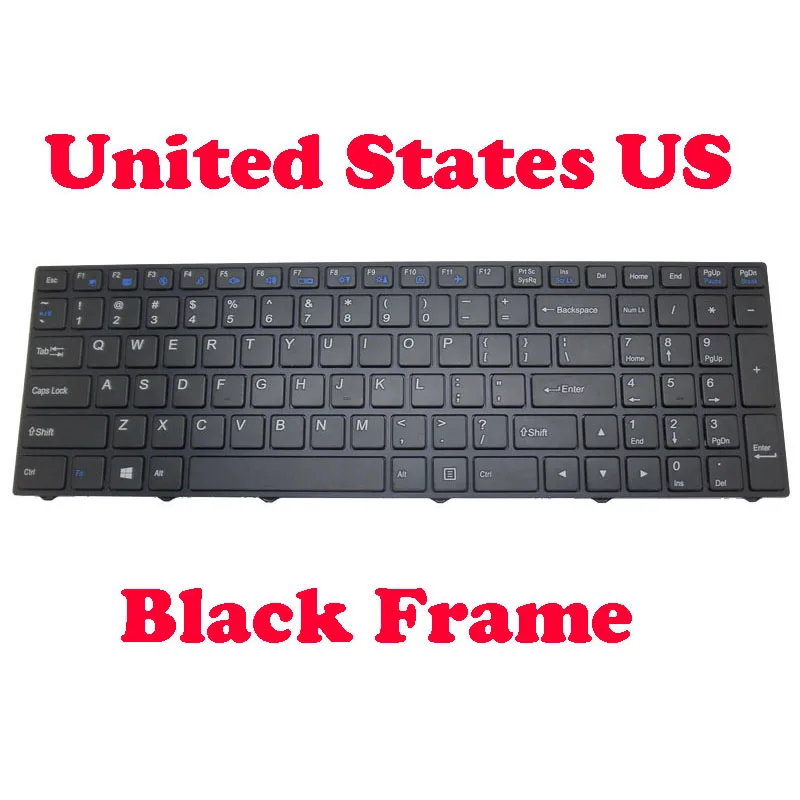 

Клавиатура США UK FR для Proline W950AU W950JU W950KL W955BU W955TU WA50S WA50SFQ WA50SHQ WA50SJQ WA50SRQ Английский Французский Черный Новый