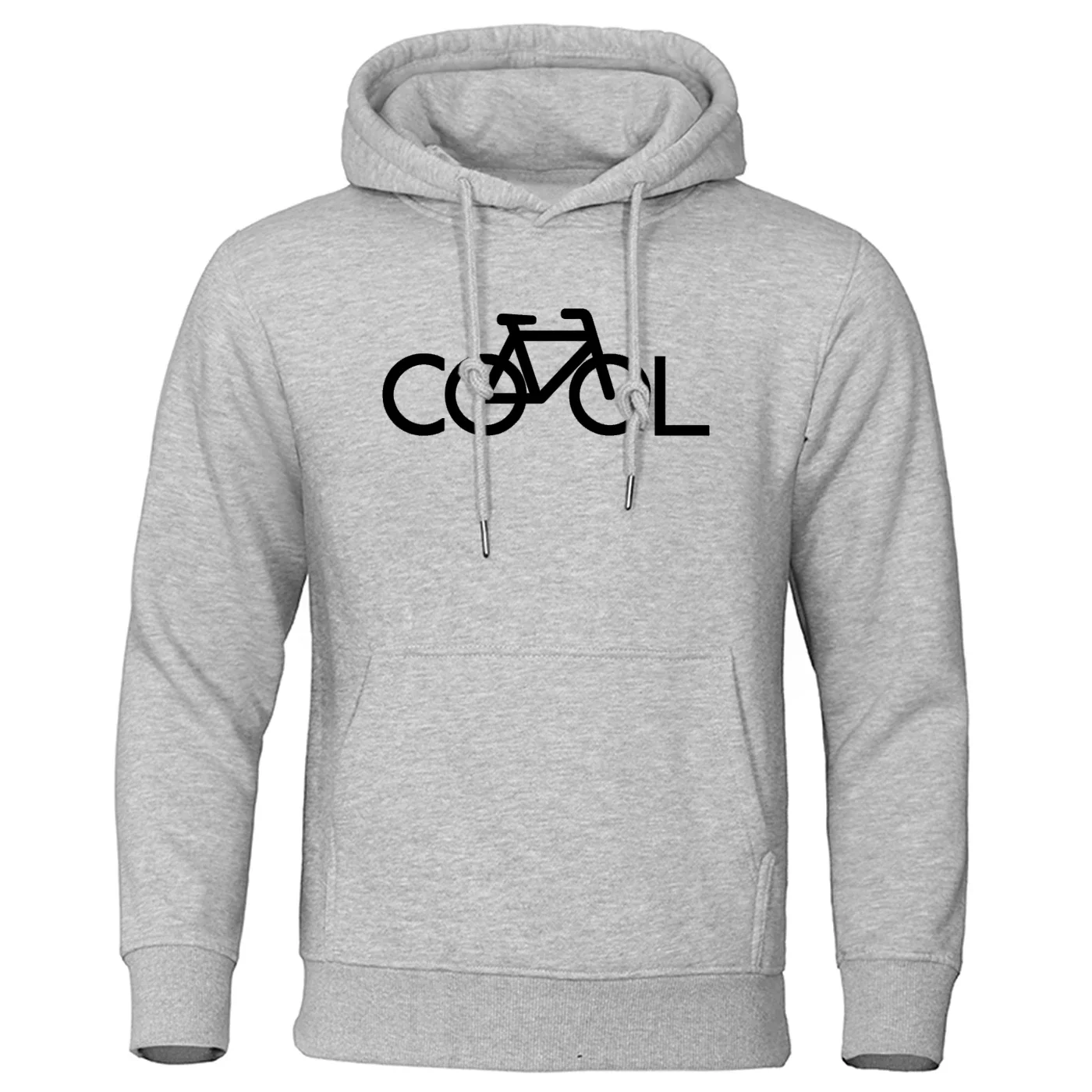 Bike It's Cool Print Hoodies Mens Autumn Long Sleeve Hoody Sweatshirt Casual Male Outdoors Hoody Pullover Tops