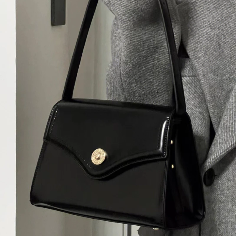 

Vintage Simple Women's Small Square shoulder Bag Pu Leather Ladies Crossbody Messenger Bags Casual Female Handbags Tote Purse