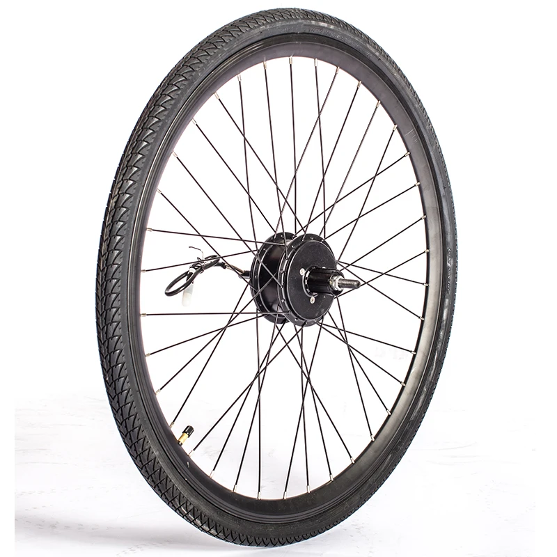 Front And Rear City Ebike 700C High-Strength Double Layer Wheel Disc Brake With Inner Tube And Tyre For Bicycle Bike Parts