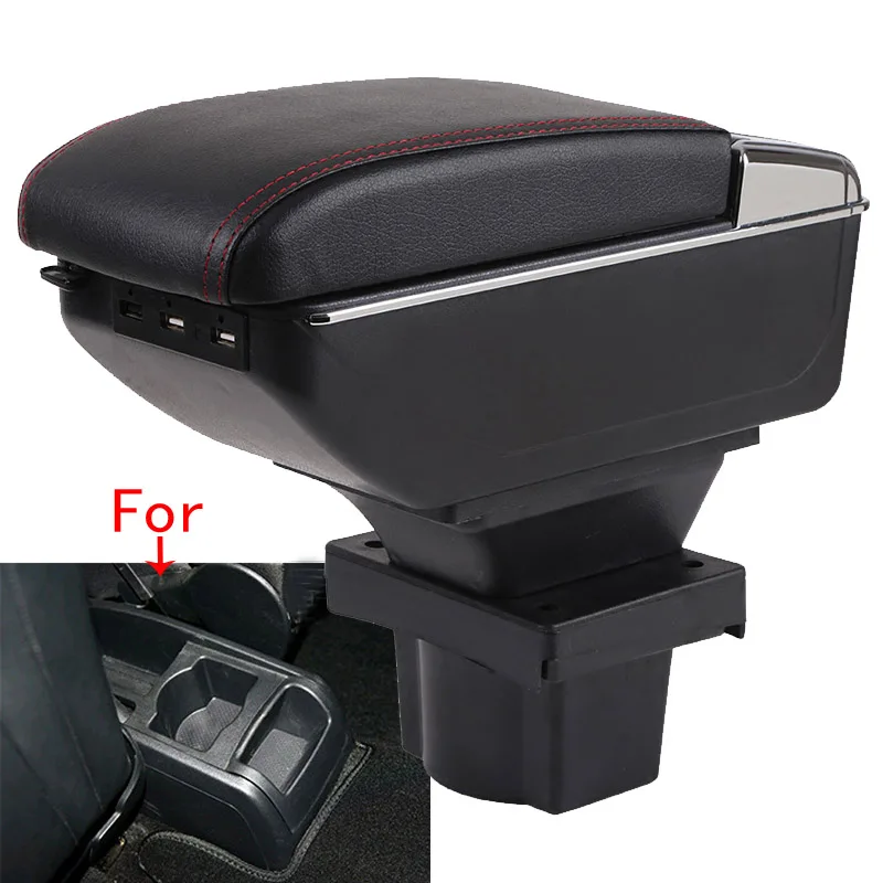 

For Skoda Octavia Armrest box For Skoda Yeti Mk2 A5 Car Armrest Storage box Car accessories Interior Parts Simple installation